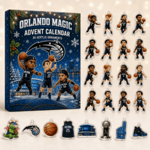Orlando Magic Christmas Advent Calendar Xmas Home Decor Best Gifts For Basketball Lovers