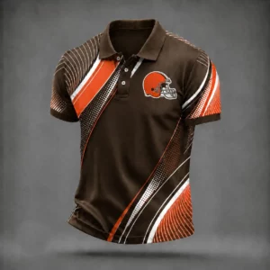 Limited Edition – Customized NFL Cleveland Browns Polo Shirt