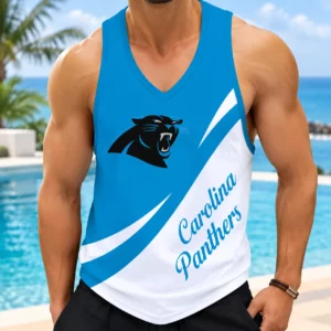 Limited Edition – Customized NFL Carolina Panthers Men’s Tank Top
