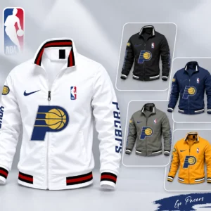 Limited Edition – Customized NBA Indiana Pacers Multicolor Men’s Casual Jacket