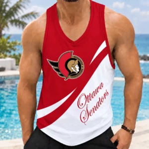 Limited Edition – Customized NHL Ottawa Senators Men’s Tank Top