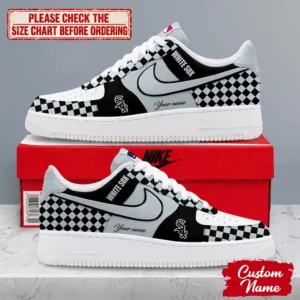 Limited Edition – Customized MLB Chicago White Sox Af1 Shoes