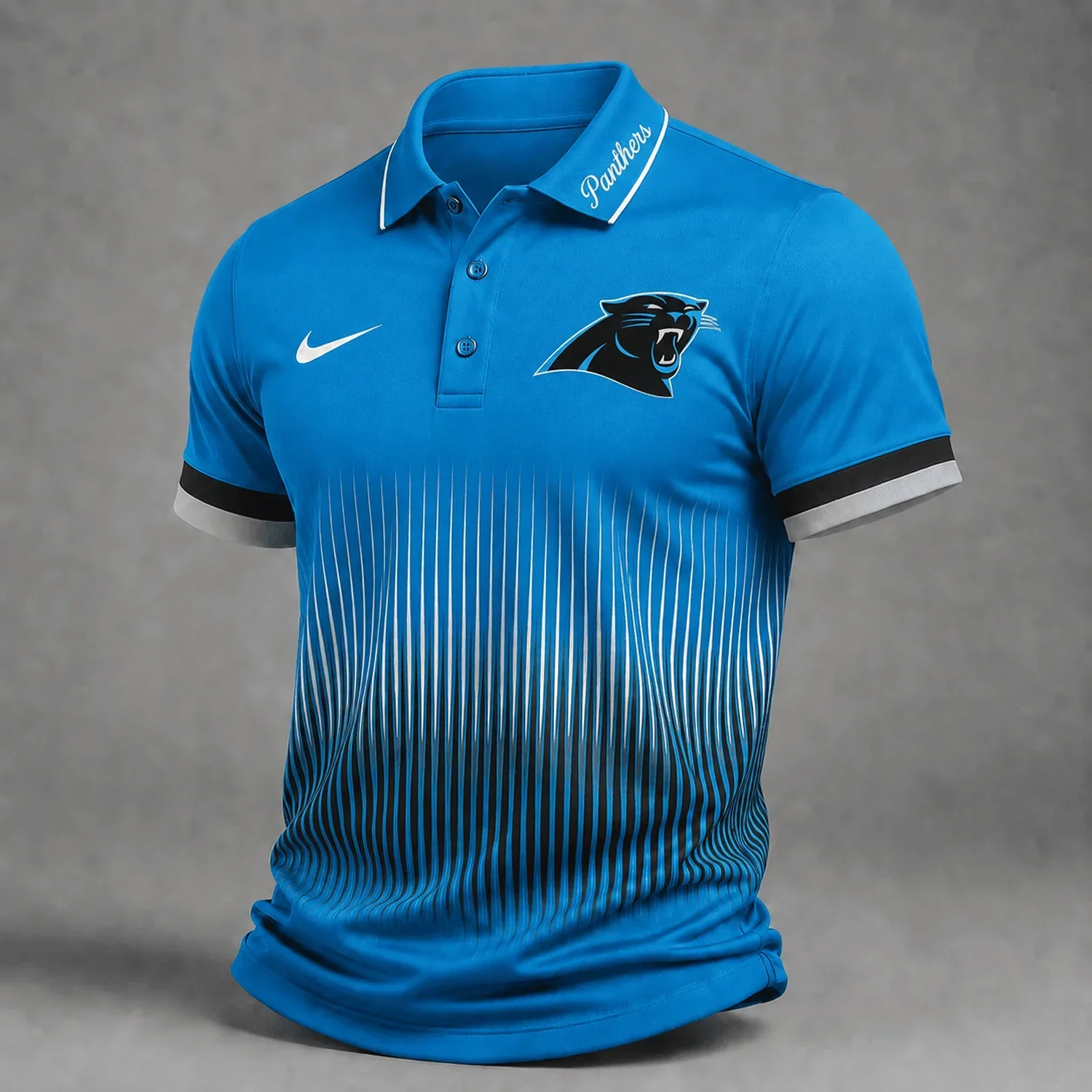 Limited Edition – Customized NFL Carolina Panthers Polo Shirt