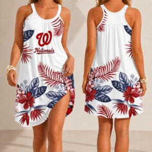 Limited Edition – Customized MLB Washington Nationals Camisole Dress