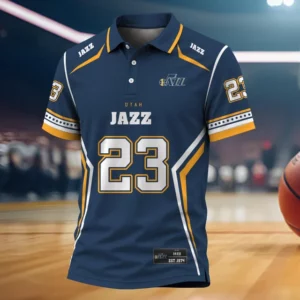 Limited Edition – Customized NBA Utah Jazz Polo Shirt