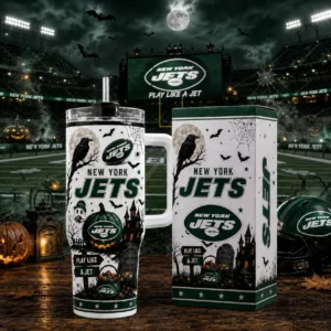 Limited Edition – Customized NFL New York Jets Halloween 40Oz Tumbler