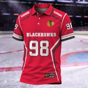 Limited Edition – Customized NHL Chicago Blackhawks Polo Shirt