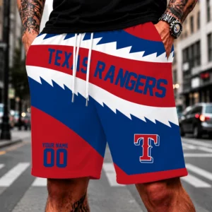 Limited Edition – Customized MLB Texas Rangers Short Pants