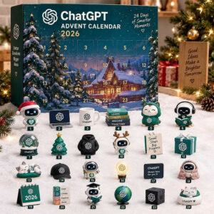 ChatGPT Advent Calendar 2026 24 Days Of Smarter Moments Countdown Toys Gift