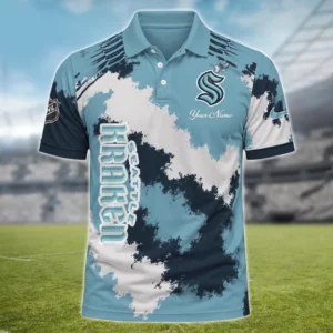 Limited Edition – Customized NHL Seattle Kraken Polo Shirt