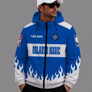 Limited Edition – Customized NBA Orlando Magic Windbreaker Jacket