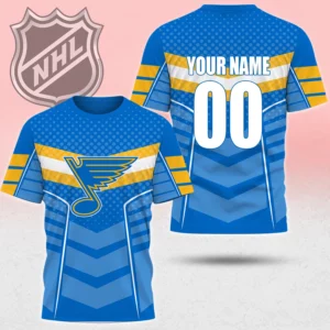 Limited Edition – Customized NHL St. Louis Blues Unisex T-Shirt