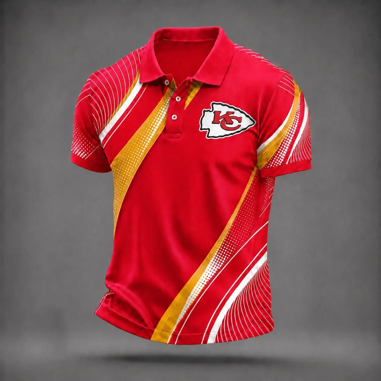 Limited Edition – Customized NFL Kansas City Chiefs Polo Shirt