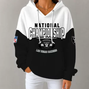 Limited Edition – Customized NFL Las Vegas Raiders Ribbed Hoodie & Sweatshirt