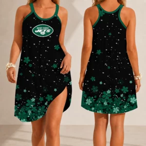 Limited Edition – Customized NFL New York Jets Camisole Dress