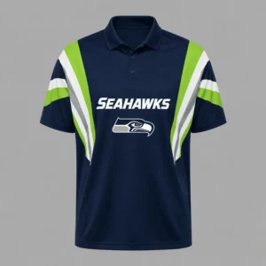 Limited Edition – Customized NFL Seattle Seahawks Polo Shirt