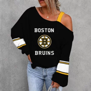 Limited Edition – Customized NHL Boston Bruins Drop Shoulder Sweatshirt