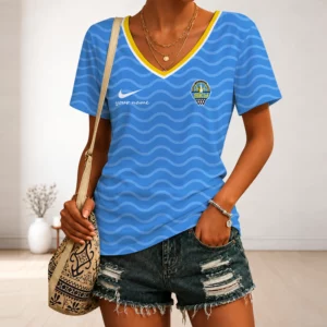 Limited Edition – Customized WNBA Chicago Sky V-Neck Female Shirt