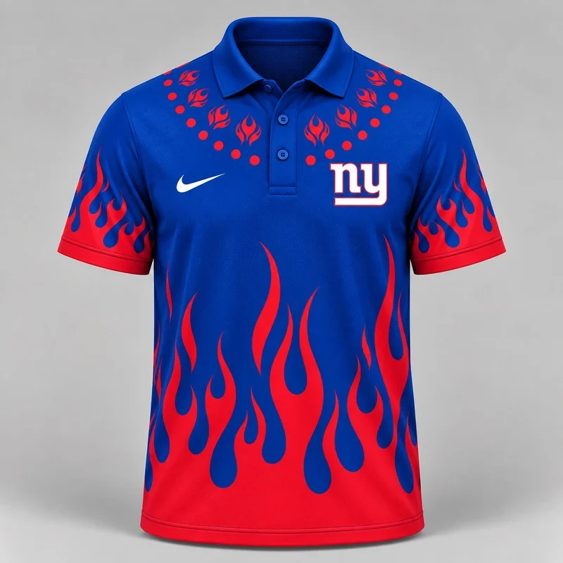 Limited Edition – Customized NFL New York Giants Polo Shirt
