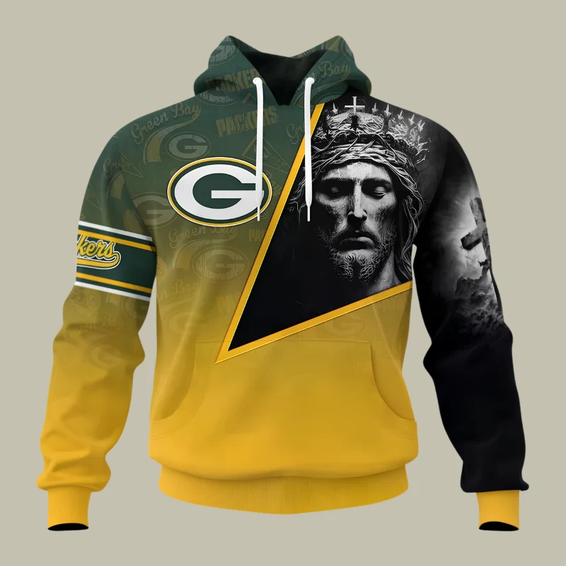 Limited Edition – Customized NFL Green Bay Packers God’s Blessing T-Shirt, Hoodie & Zip Hoodie - Image 2