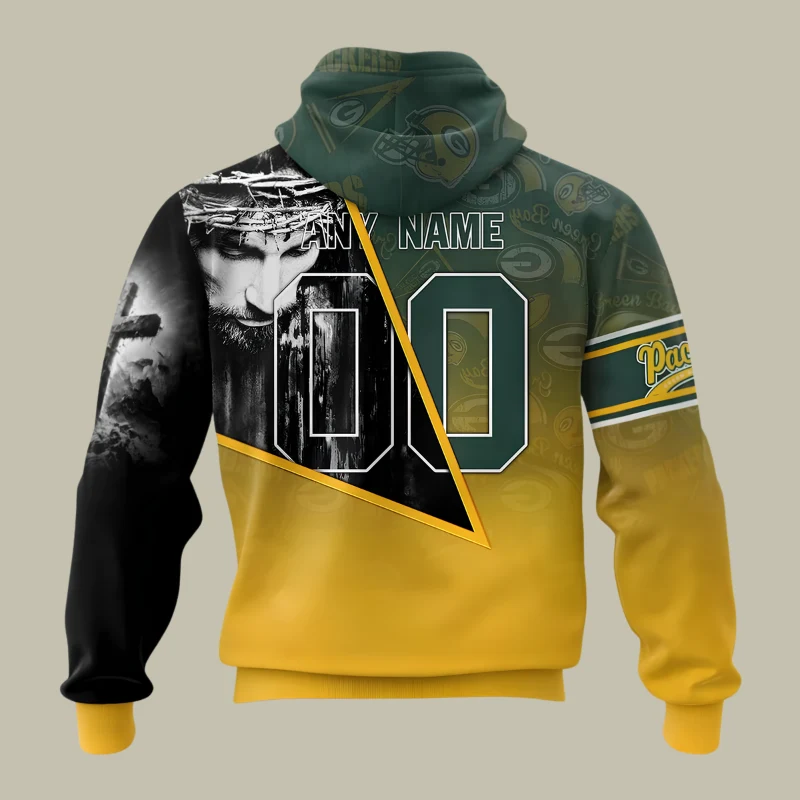 Limited Edition – Customized NFL Green Bay Packers God’s Blessing T-Shirt, Hoodie & Zip Hoodie - Image 3