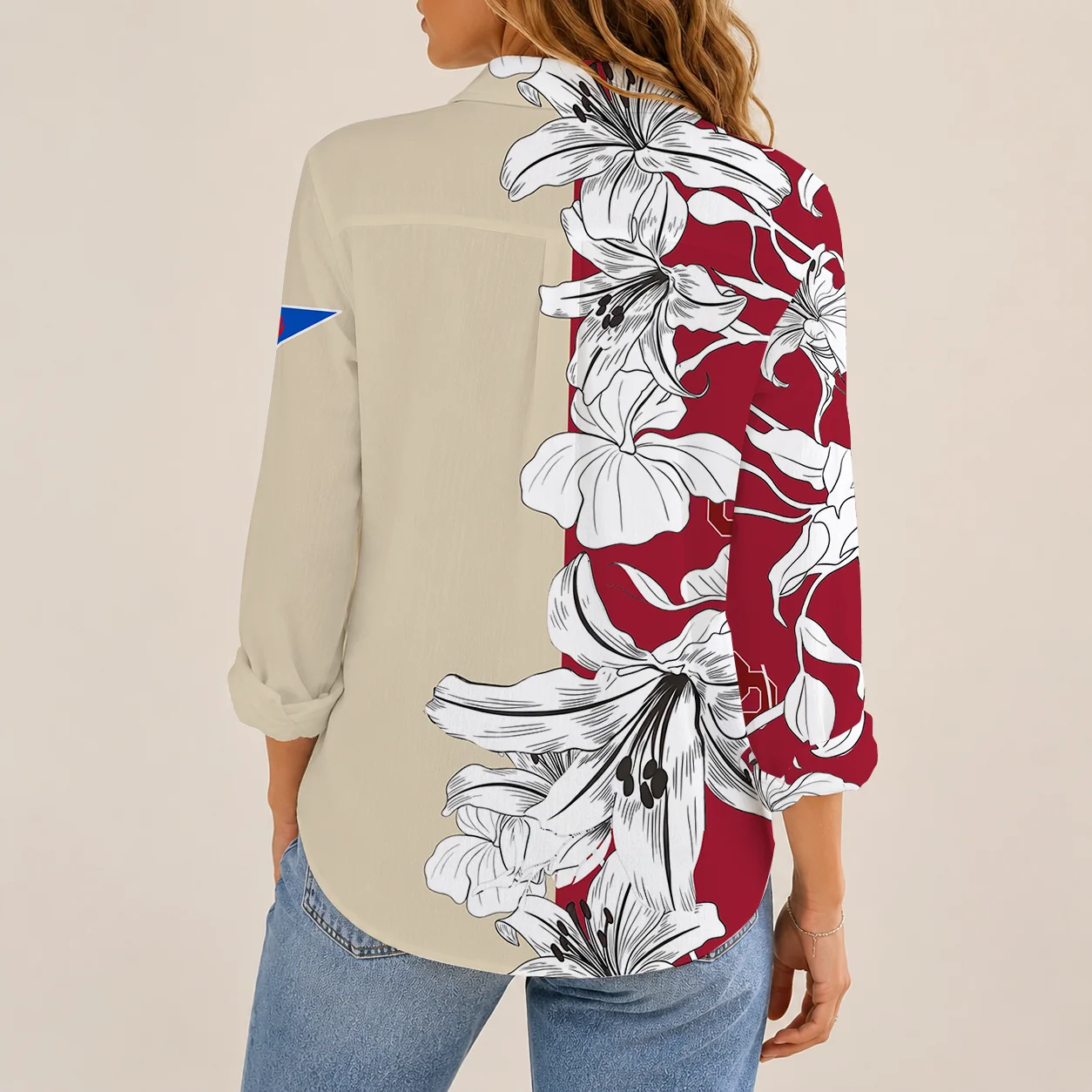 Limited Edition – Customized NCAA Oklahoma Sooners Women Casual Shirt - Image 2