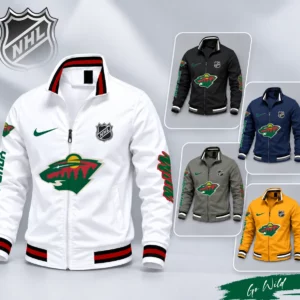 Limited Edition – Customized NHL Minnesota Wild Multicolor Men’s Casual Jacket
