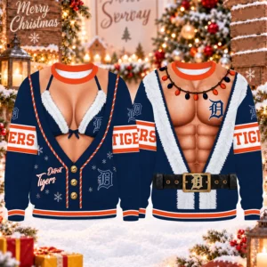 Limited Edition – Customized MLB Detroit Tigers Christmas Unisex Sweatshirt