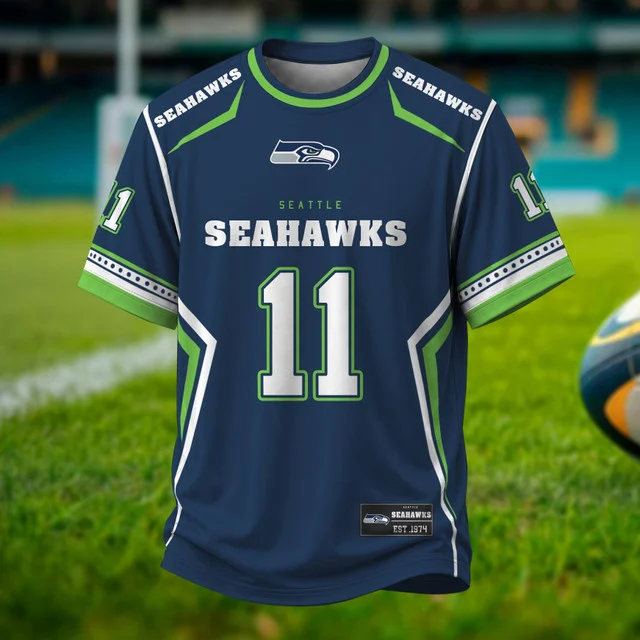 Limited Edition – Customized NFL Seattle Seahawks T-Shirt, Hoodie, Zip Hoodie - Image 2