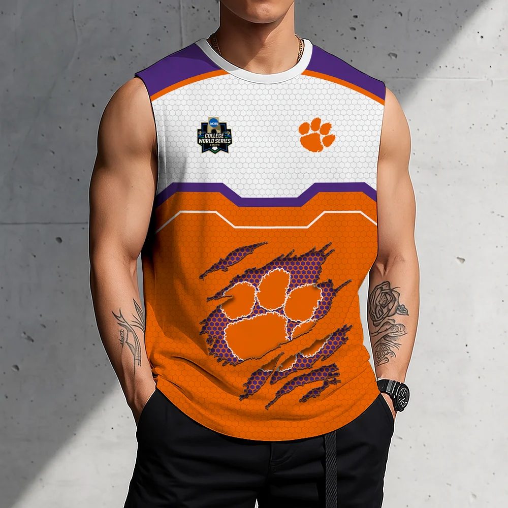 Limited Edition – New Customized NCAA Clemson Tigers Men’s Gym Shirt