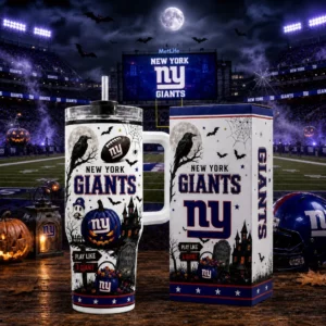 Limited Edition – Customized NFL New York Giants Halloween 40Oz Tumbler