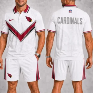 Limited Edition – Customized NFL Arizona Cardinals Polo Shirt & Short Pants