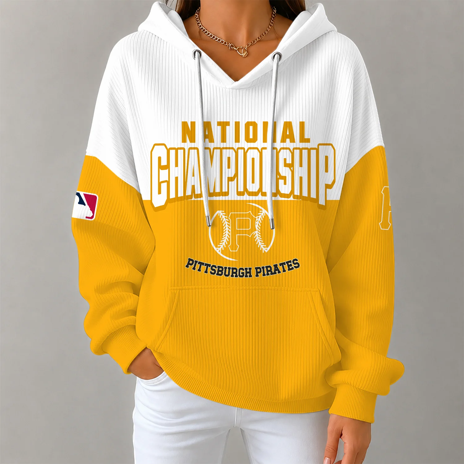 Limited Edition – Customized MLB Pittsburgh Pirates Ribbed Hoodie & Sweatshirt