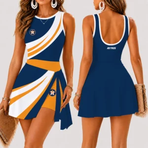 Limited Edition – Customized MLB Houston Astros Women’s Summer Skort Dress