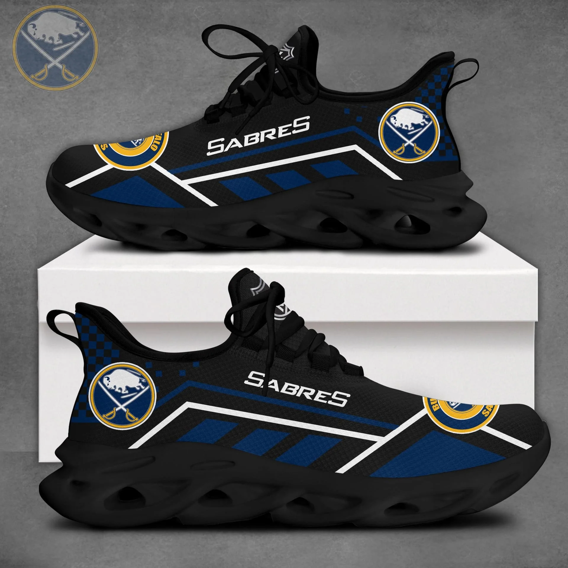 Limited Edition – Customized NHL Buffalo Sabres Max Soul Sneakers