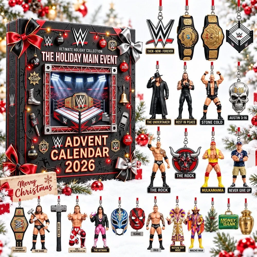 WWE Advent Calendar 2026 Christmas Eve Countdown Xmas Gift Ideas
