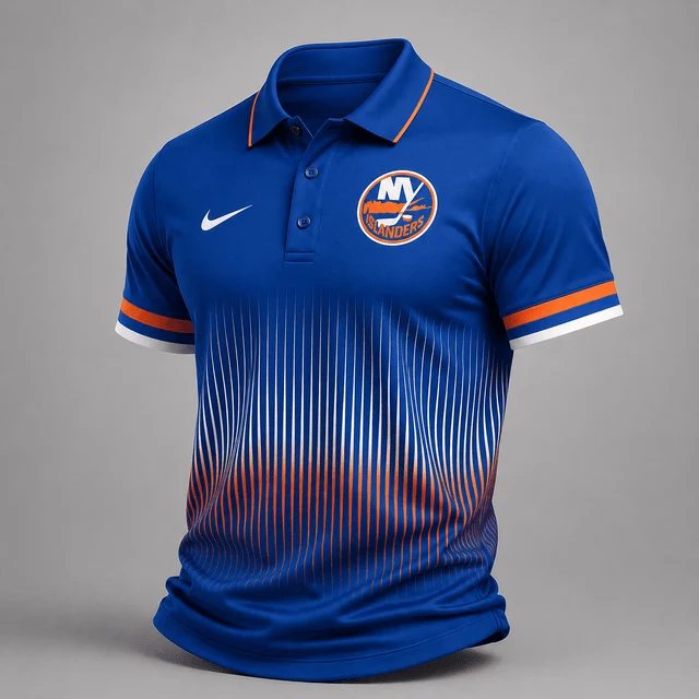 Limited Edition – Customized NHL New York Islanders Polo Shirt
