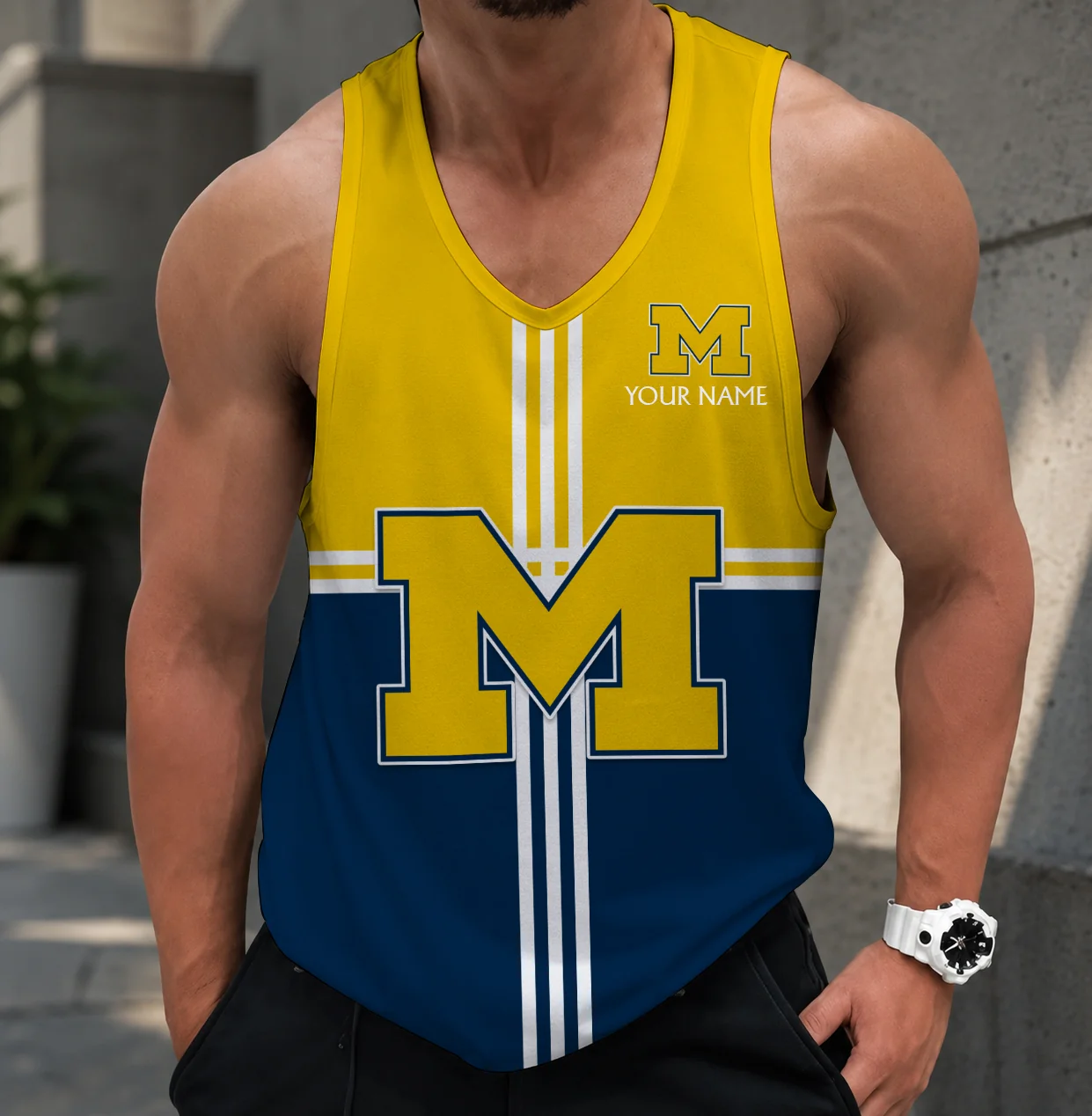 Limited Edition – Customized NCAA Michigan Wolverines Unisex Tank Top