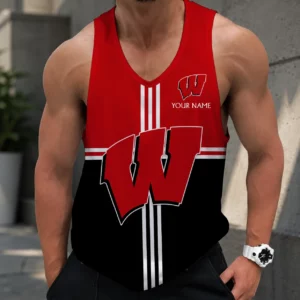Limited Edition – Customized NCAA Wisconsin Badgers Unisex Tank Top
