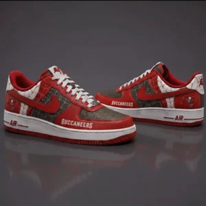 Limited Edition – Customized NFL Tampa Bay Buccaneers X Spider Air force 1 Shoes