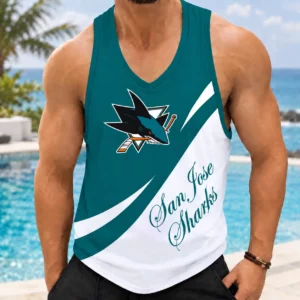 Limited Edition – Customized NHL San Jose Sharks Men’s Tank Top
