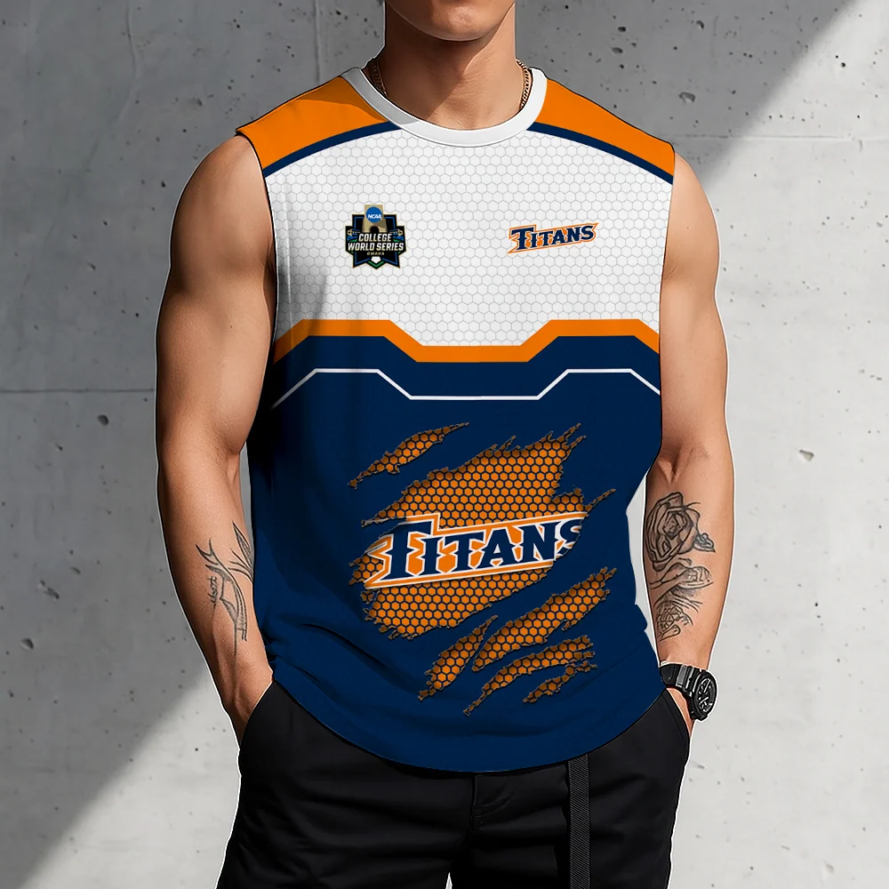 Limited Edition – New Customized NCAA Cal State Fullerton Titans Men’s Gym Shirt
