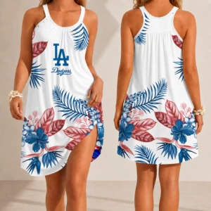 Limited Edition – Customized MLB Los Angeles Dodgers Camisole Dress