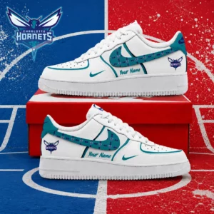 Limited Edition – Customized NBA Charlotte Hornets Af1 Sneakers