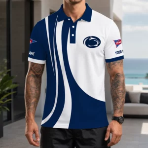 Limited Edition – Customized NCAA Penn State Nittany Lions Polo Shirt