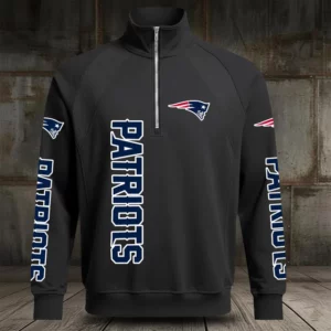 Limited Edition – Customized NFL New England Patriots Men’s Multicolor Quarter-Zip Pullover