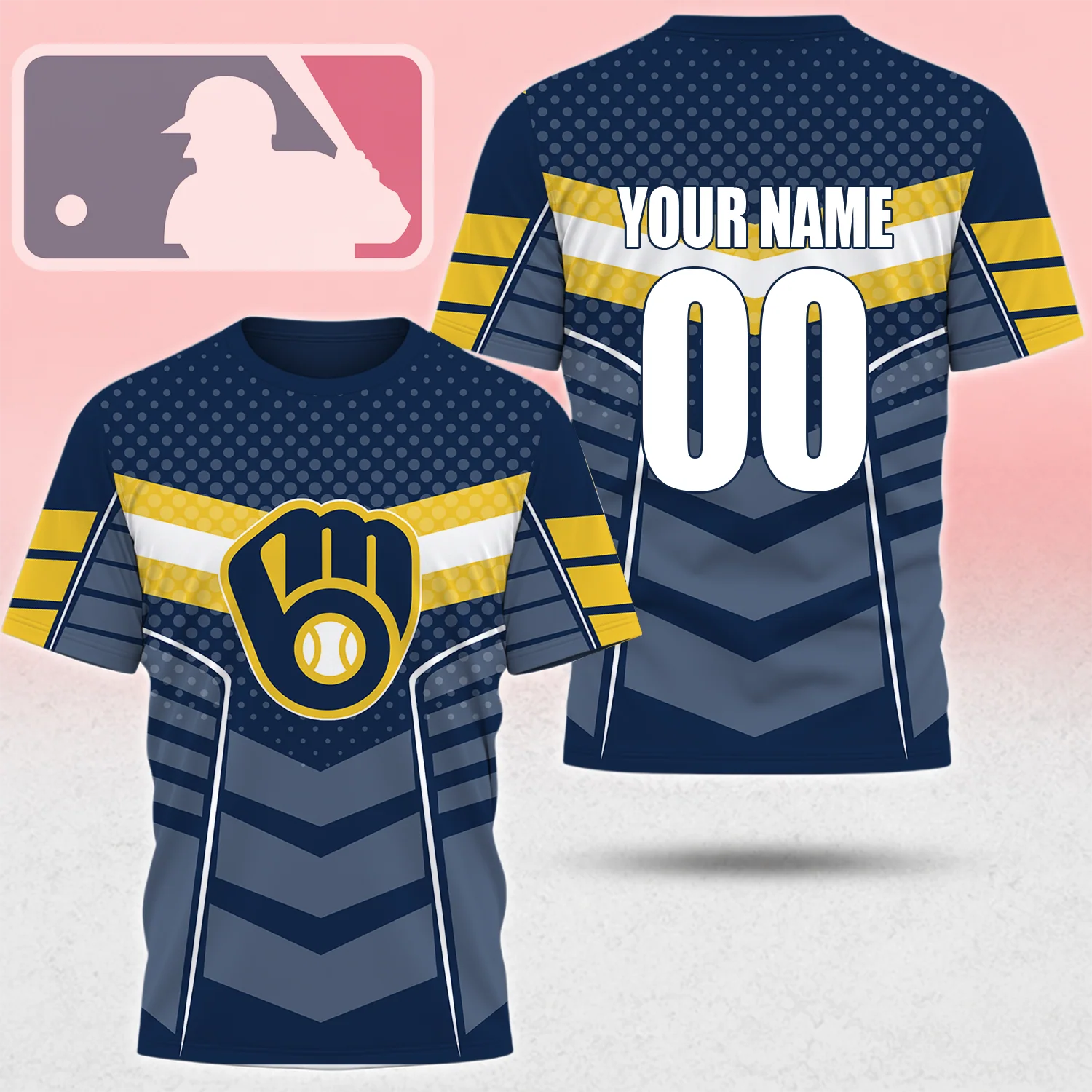 Limited Edition – Customized MLB Milwaukee Brewers Unisex T-Shirt