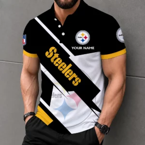 Limited Edition – Customized NFL Pittsburgh Steelers Polo Shirt