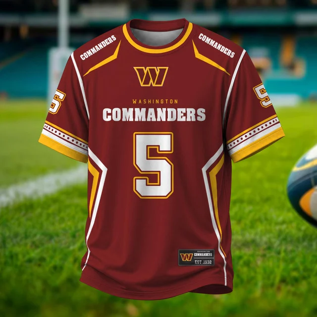 Limited Edition – Customized NFL Washington Commanders T-Shirt, Hoodie, Zip Hoodie - Image 2