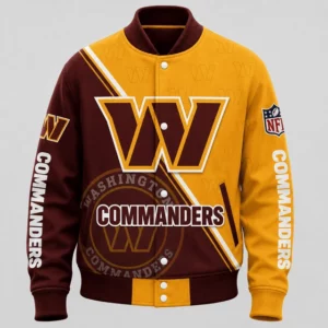 Limited Edition – Customized NFL Washington Commanders Satin Varsity & Baseball Jacket